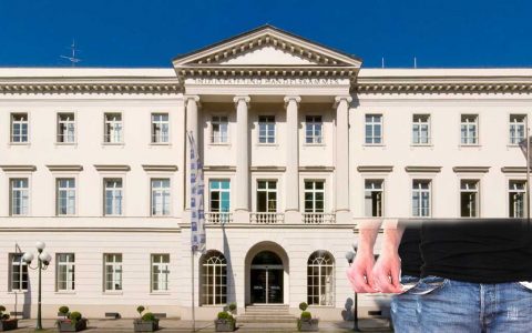 IHK Wiesbaden, das Erbprinzenpalais. Konjunkturumfrage