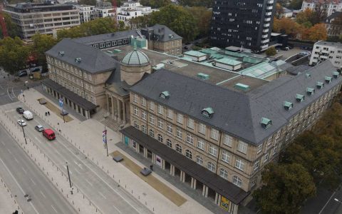 Das Landesmuseum aus einer anderen Perspektive.