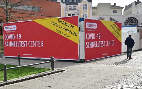Trobasept Testcenter an dert Marktkirche