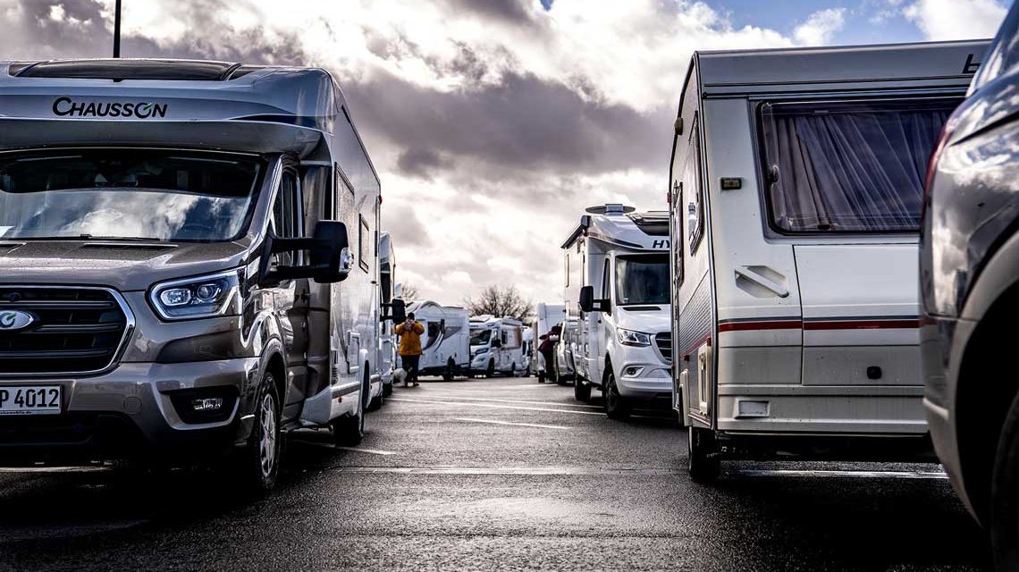 Campen mit Abstand