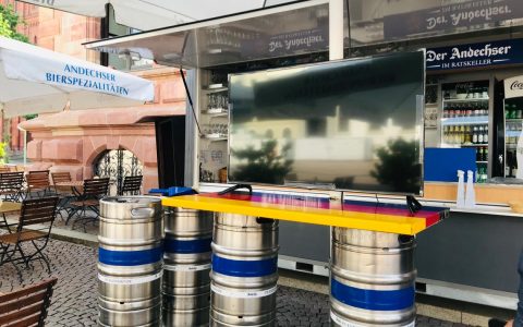 Public Viewing in Wiesbaden