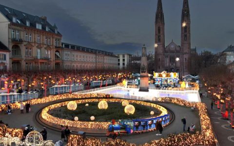 Luisenplatz on Ice