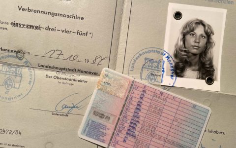 Alter und neuer Führerschein