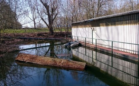 Bootshaus im Schiersteiner Hafen ©2022 RGWB