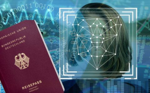 Digital zum neuen Ausweis, mit biometrischen Foto.