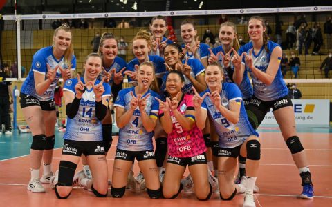 VC Wiesbaden gewinnt gegen den SC Potsdamm