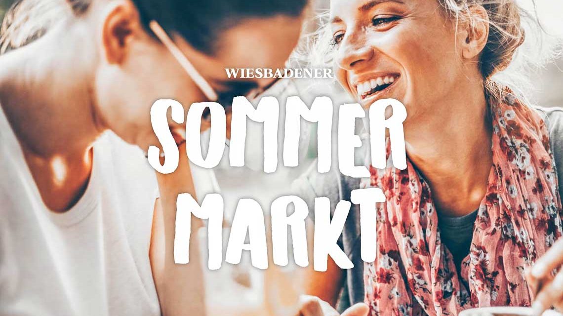 Sommermarkt in Wiesbaden