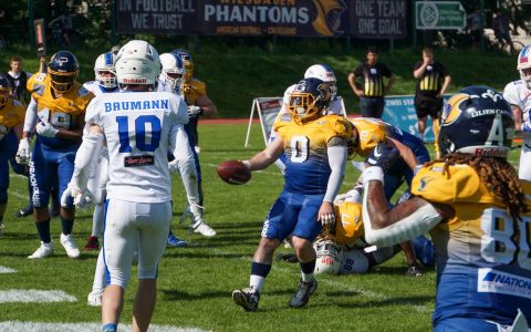 Wiesbaden Phantoms in der Regionalliga Mitte über die Kassel Titans