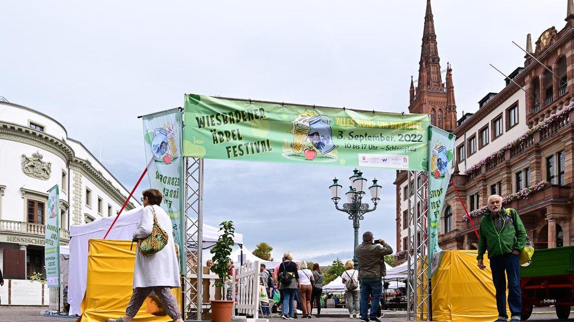 Das Abbelfest ist jetzt das Äpplerfest. Ein fest mehr im Kalender.