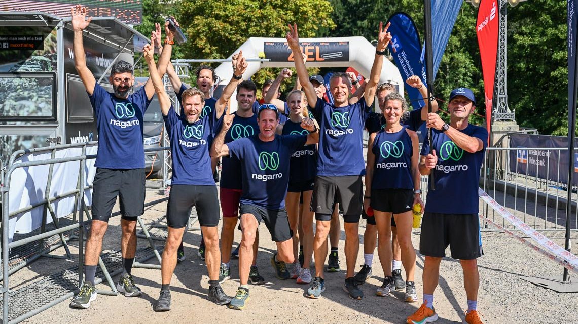 Ein Ergebnis: Das Team Nagarro gewinnt die Sportwertung des 18. 25 Stunden Lauf.
