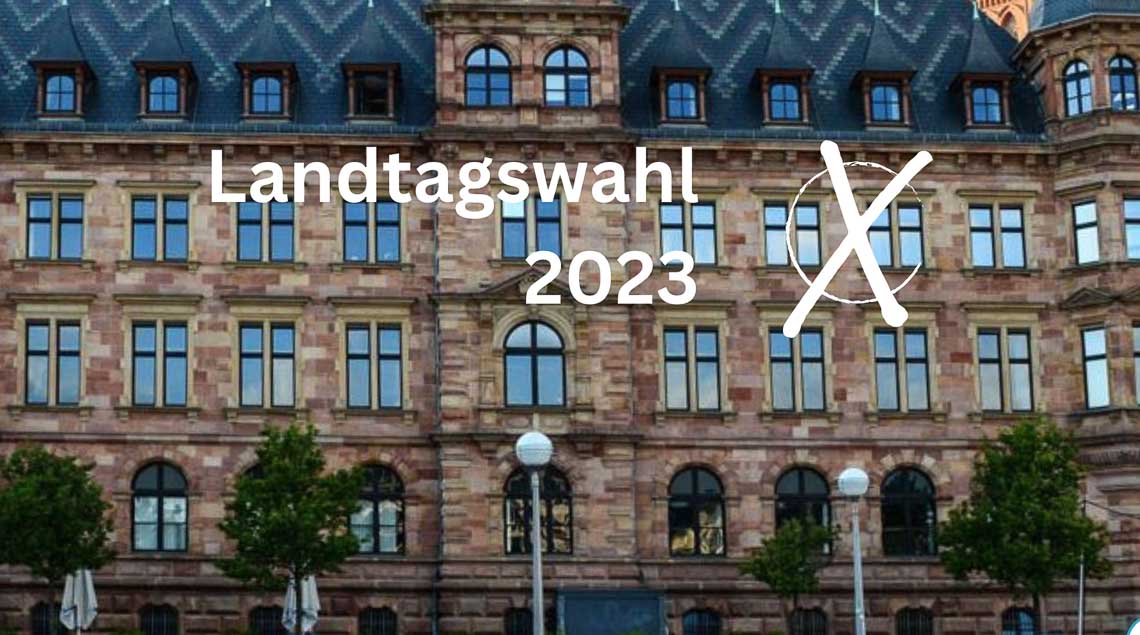 Landtagswahl 2023, so hat Wiesbaden gewählt. Wahlergebnisse en Detail nach Wahlkreisen.