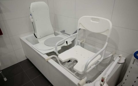 Bild zeigt ein Bad in der Musterausstellung Belle Wi in Wiesbaden.