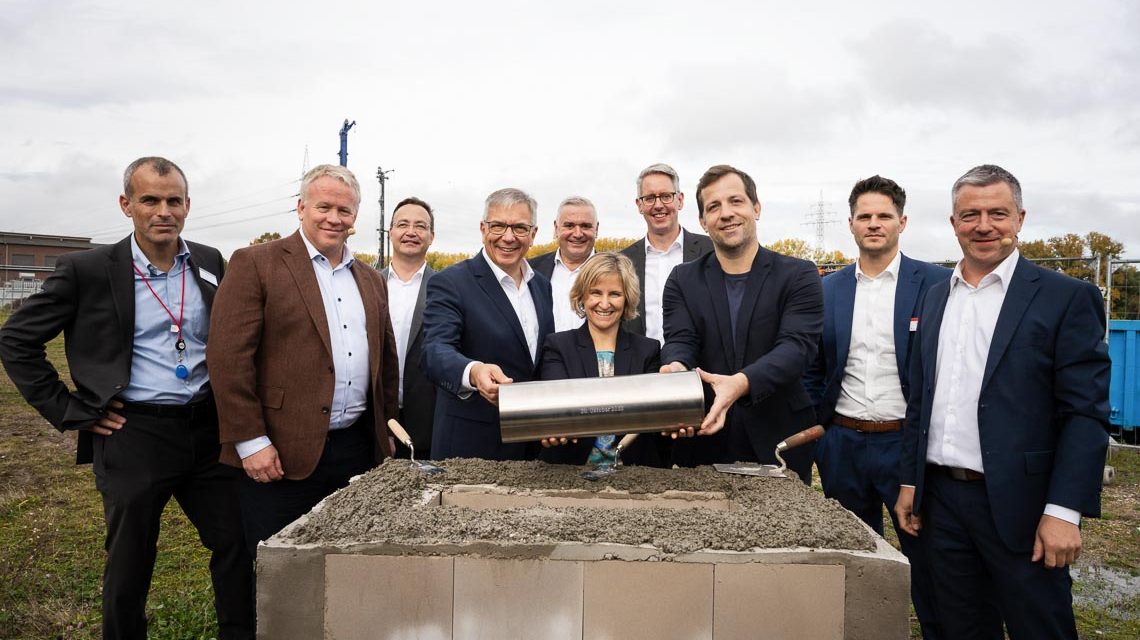Green Mountain und KMW legen den Grundstein für ein neues nachhaltiges Rechenzentrum in Mainz