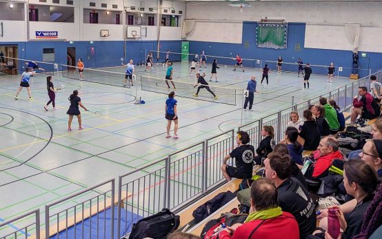 Badminton Turnier in Wiesbaden Neujahr