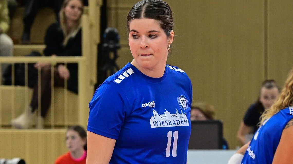 Celine Jebbens im Spiel gegen Neuwied.