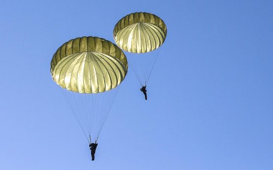 Fallschirmspringer bei der Bundeswehr