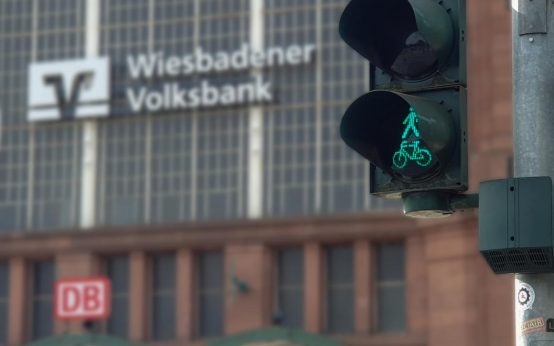 Grüne Welle, schnelle über den ersten Ring.