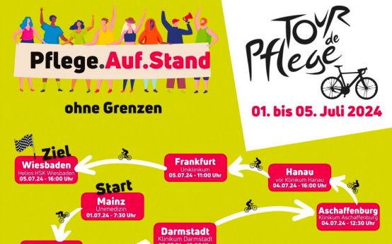 Tour de Pflege kommt nach Wiesbaden.