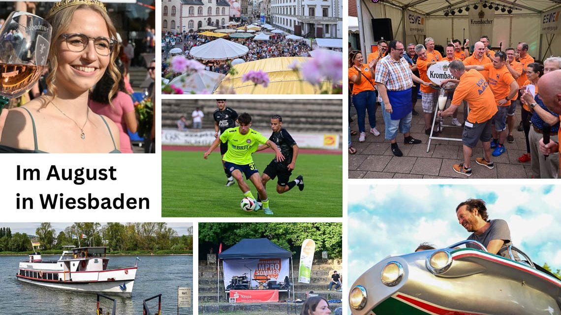 Veranstaltungen im August in Wiesbaden