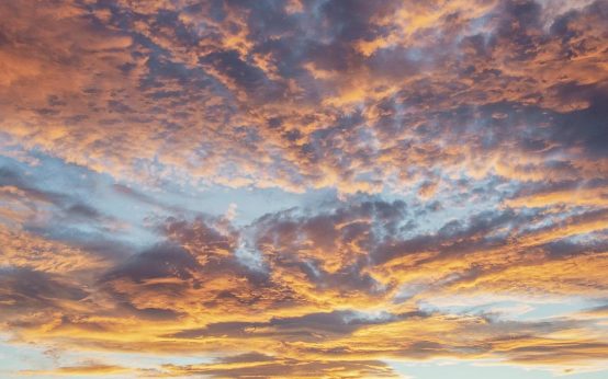 Wetter, Wolken, bunter Himmel