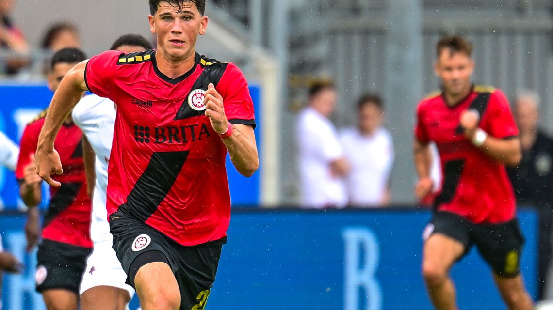 Moritz Flotho, Torschütze zum 1:0 sV Wehen Wiesbaden