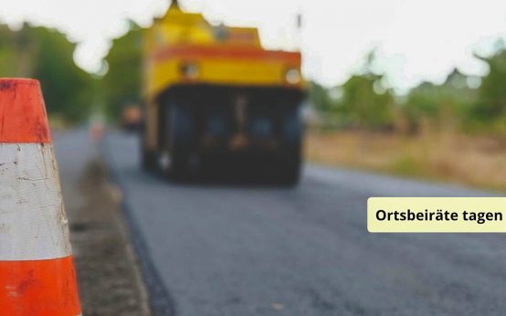 Ortsbeirat Rambach tagt, es geht unter anderem um Asphlatarbeiten im Paffenweg.