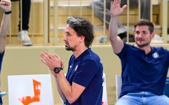 Trainer Benedict Frank, VC Wiesbaden 1. Mannschaft
