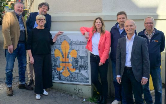 Schluss mit Grau: Stromkästen erzählen Wiesbadens Geschichte