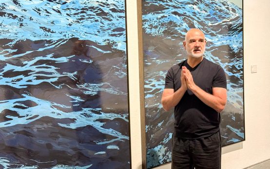 Sven Drühl erklärt seine Ausstellung: Sven Drühl – Remix der Romantik.