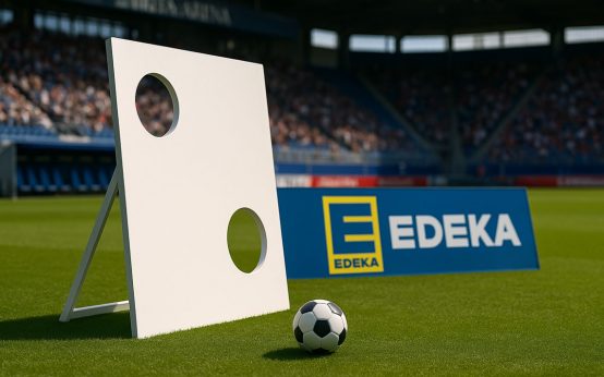 Symbolbild fürs Torwandschießen in der Brita Arena.
