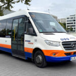 Ein Minibus der ESWE: Ab Dezember fahren in Wiesbaden erstmals Busse auf Abruf im Rahmen des neuen On-Demand-Verkehrs. ©2025 ESWE Verkehr