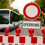 Symbolbild für Busumleitung in Wiesbaden.