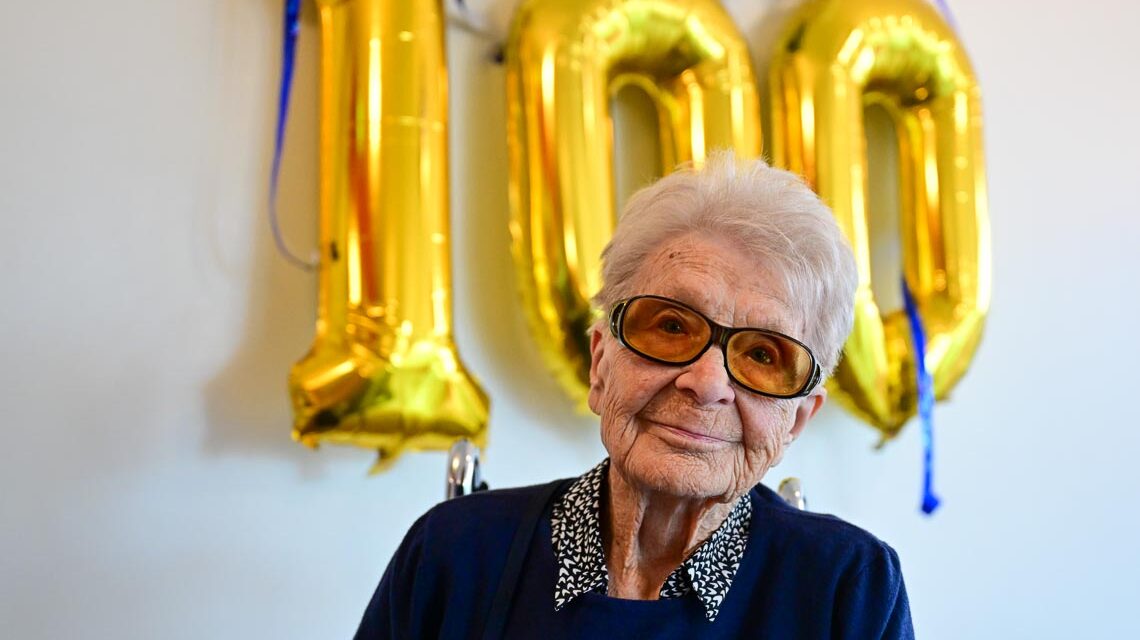 Annelise Weigel, 100 Jahre, 100ster Geburtstag